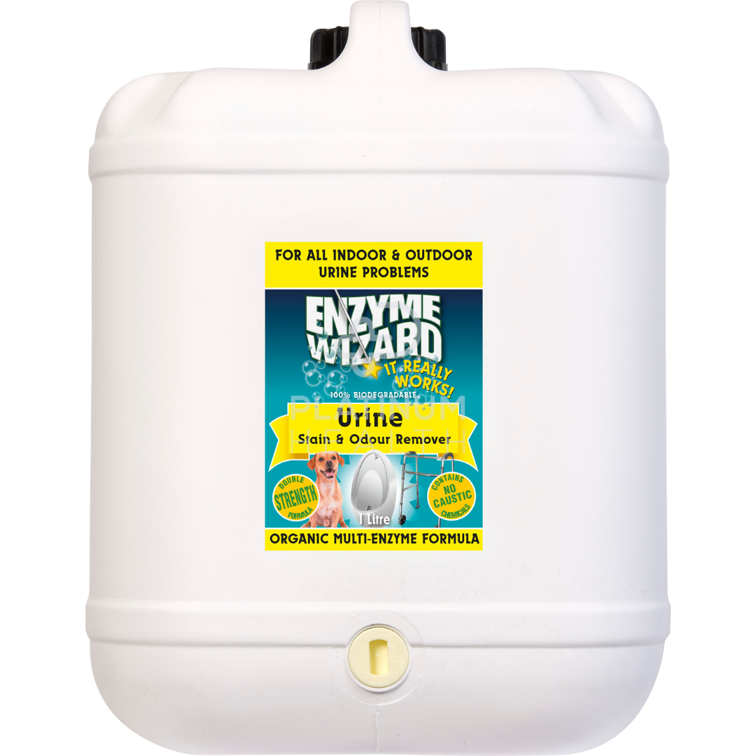 Enzyme Wizard Urine Stain & Odour Remover 10 Litre Ready To Use Cleaning Solutions