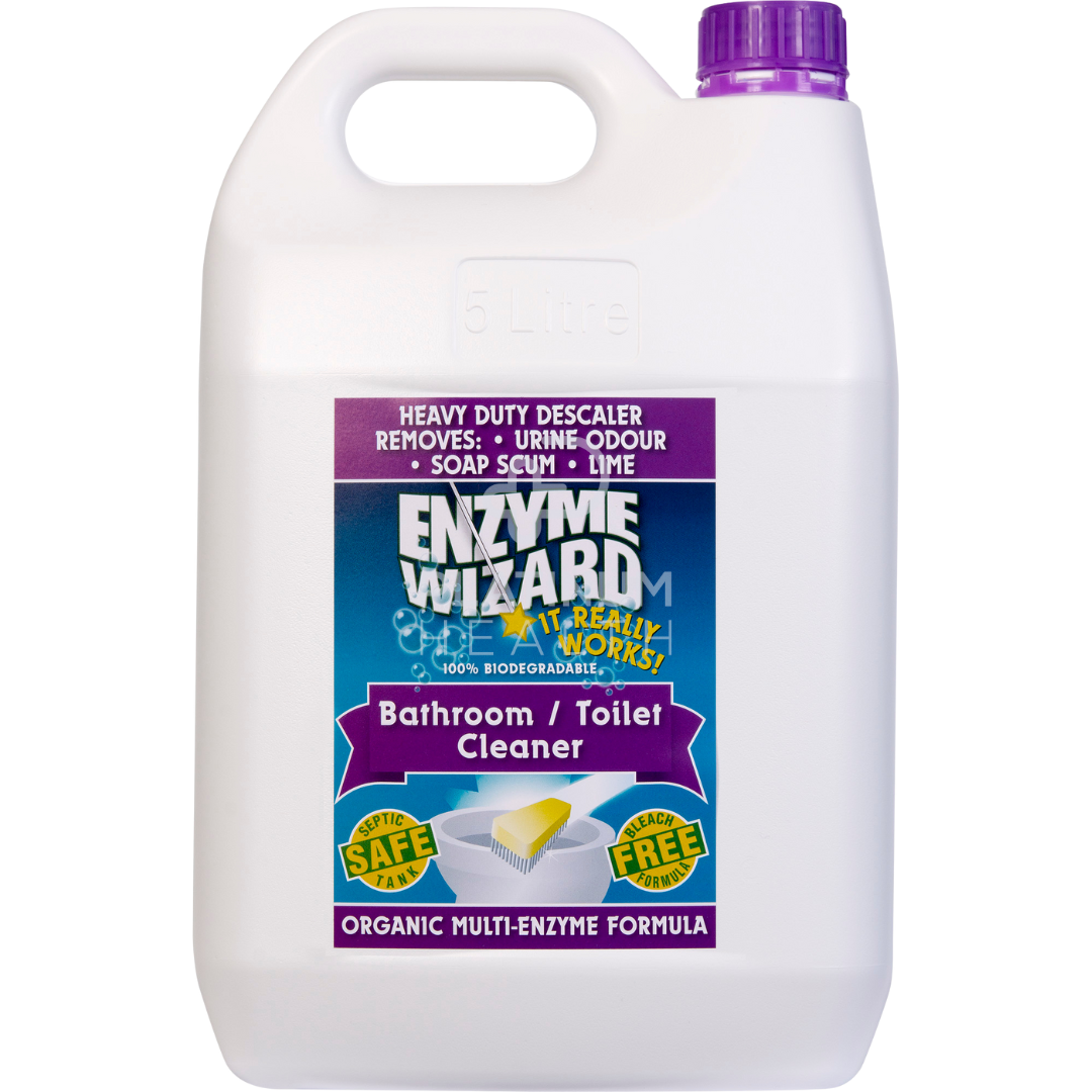 Enzyme Wizard Toilet Bowl Cleaner 5 Litre Ready To Use Cleaning Solutions