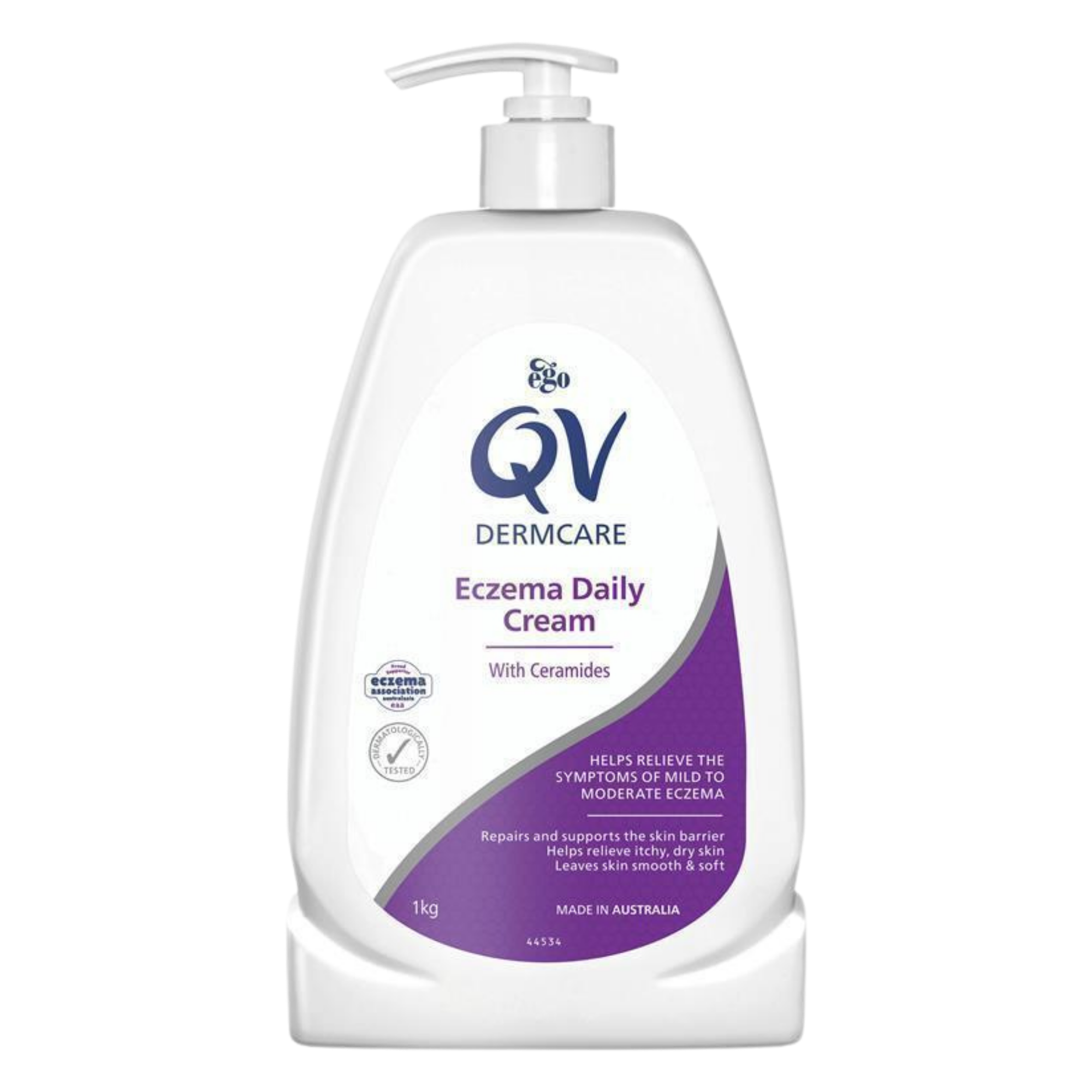 Qv Dermcare Eczema Daily Cream 1Kg Moisturisers Creams & Gels