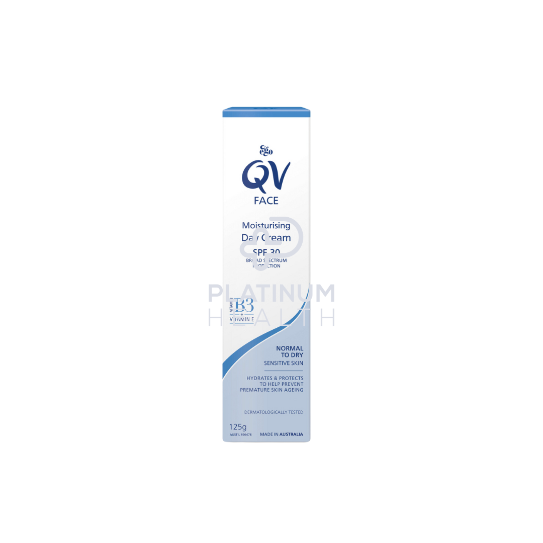 Qv Face Normal Dry Moisturizing Day Cream 125G Moisturisers Creams & Gels