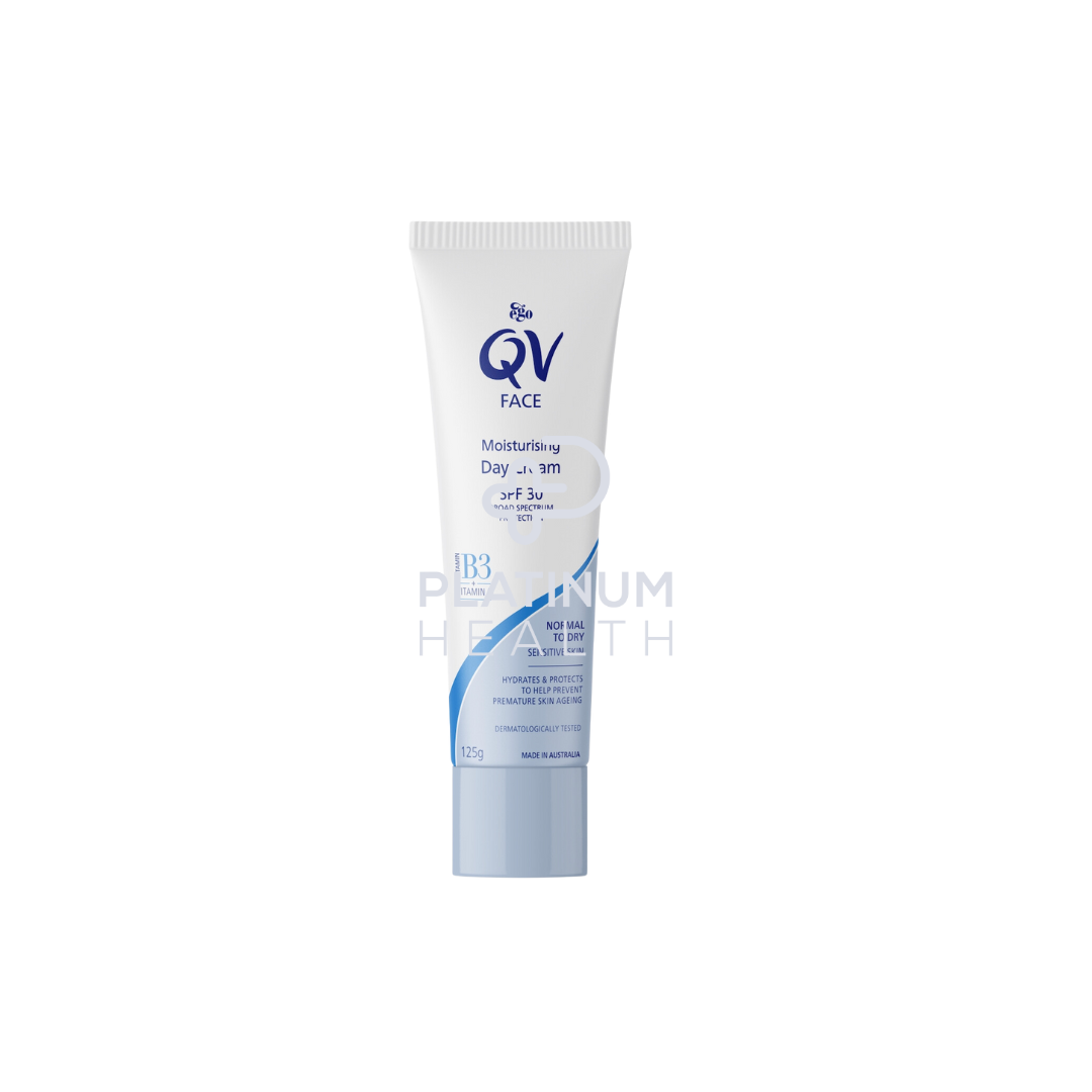 Qv Face Normal Dry Moisturizing Day Cream 125G Moisturisers Creams & Gels