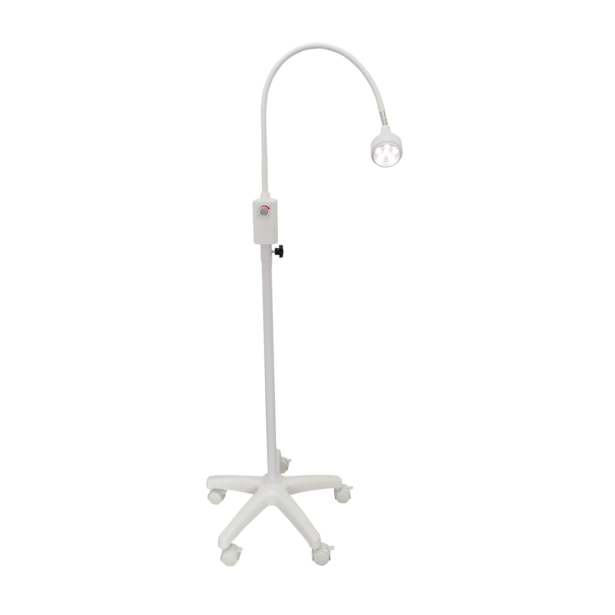 6W LED Examination Light White Including Mobile Base and Wall Mount