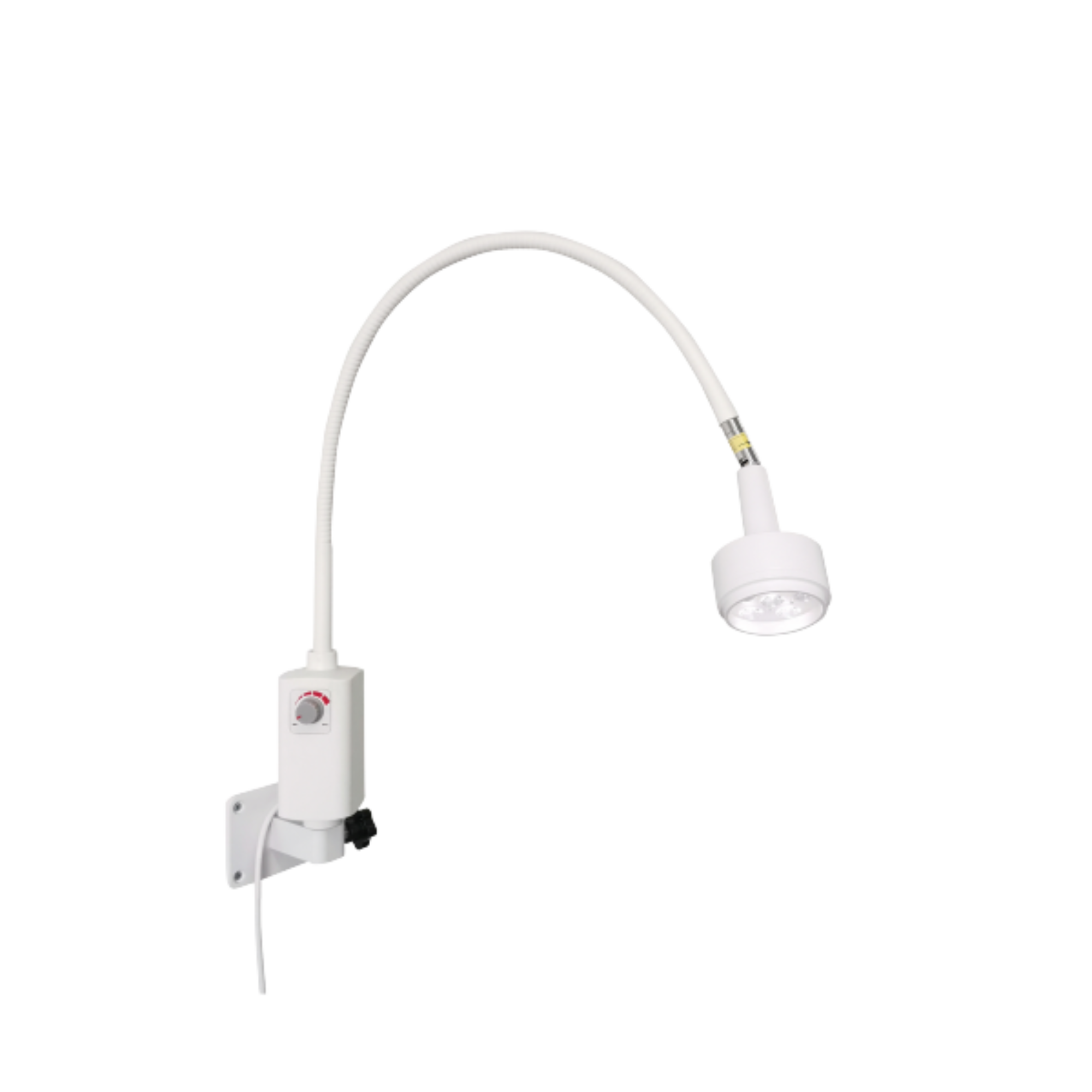 6W LED Examination Light White Including Mobile Base and Wall Mount