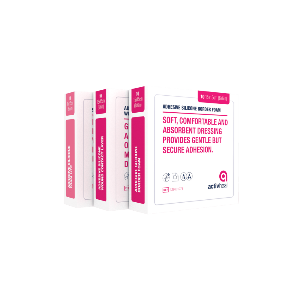 Activheal Silicone Wound Contact Layer 5 X 7.5Cm Silicones