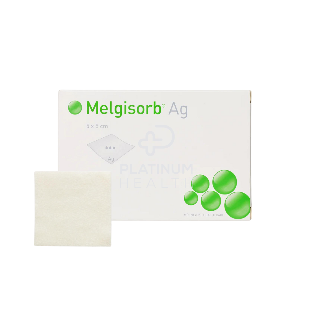 Molnlycke Melgisorb Ag Silver Alginate Dressing 20X30Cm Dressings