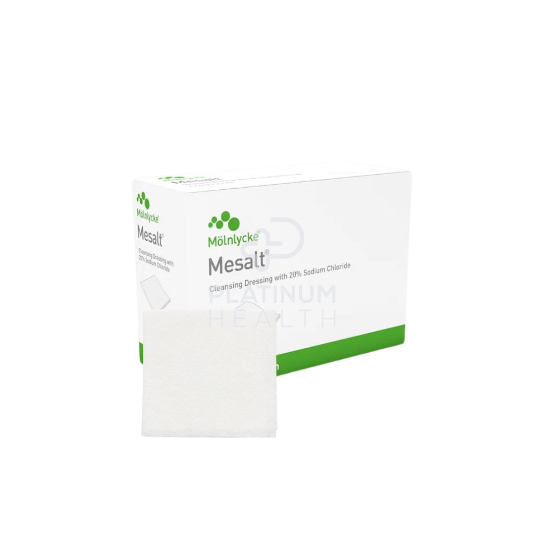 Molnlycke Mesalt Sodium Chloride Dressing 5X5Cm Wound