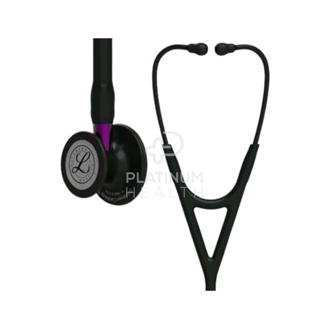 3M Littmann Stethoscope Cardio Iv Black Violet Stem Sp Stethoscopes
