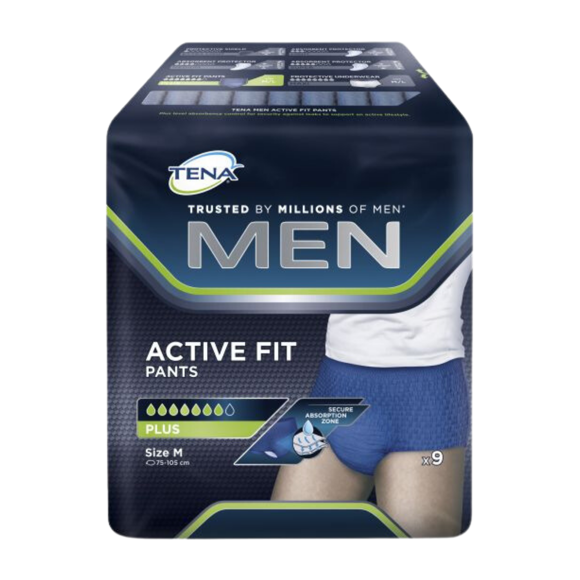Tena Men Pants Active Fit Plus Small/Medium