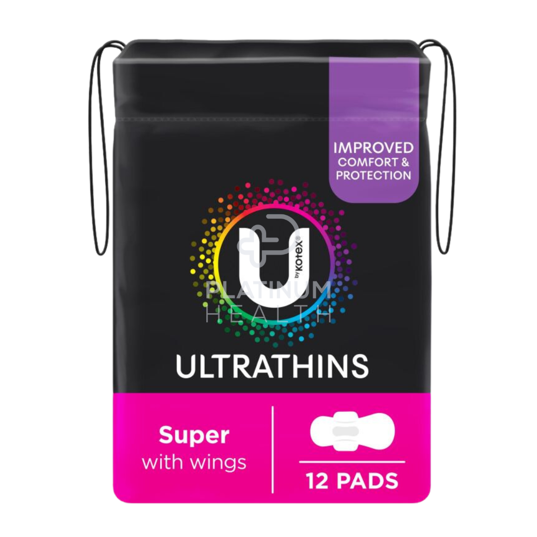 U By Kotex Ultrathins Wing Super