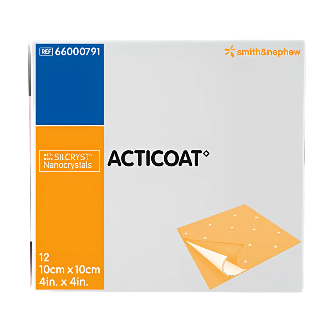 Acticoat Three Day 10x10 cm Antimicrobial Silver Dressing for advanced wound care