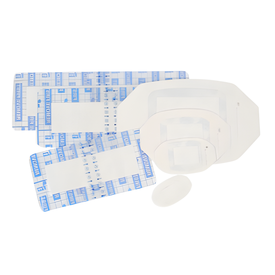 Asguard Clear + Film Island Dressing is a transparent, waterproof dressing designed for optimal wound care. It provides a sterile barrier that protects wounds from infection while allowing easy monitoring without removing the dressing.