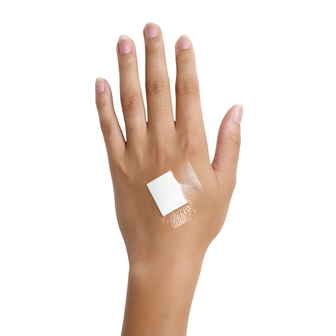 Bodichek Waterproof Film Island Dressing Sterile waterproof wound dressing with absorbent pad.