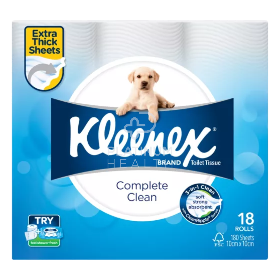 Kleenex Toilet Tissue White 18 Pack