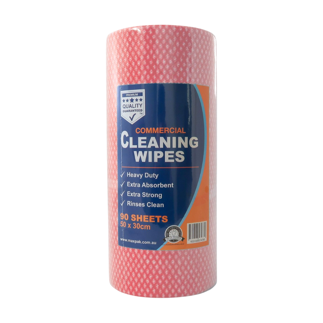 Maxvalu Cleaning Heavy Duty Commercial Wipes 90 Sheets