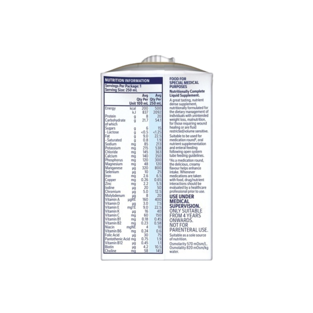 Resource 2.0 Mocha Flavour – 250mL High-Calorie, High-Protein Oral Supplement