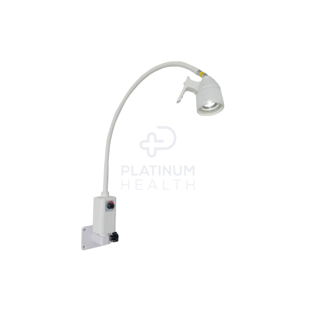 3W Led Examination Light White Including Mobile Base And Wall Mount Medical Lighting Products