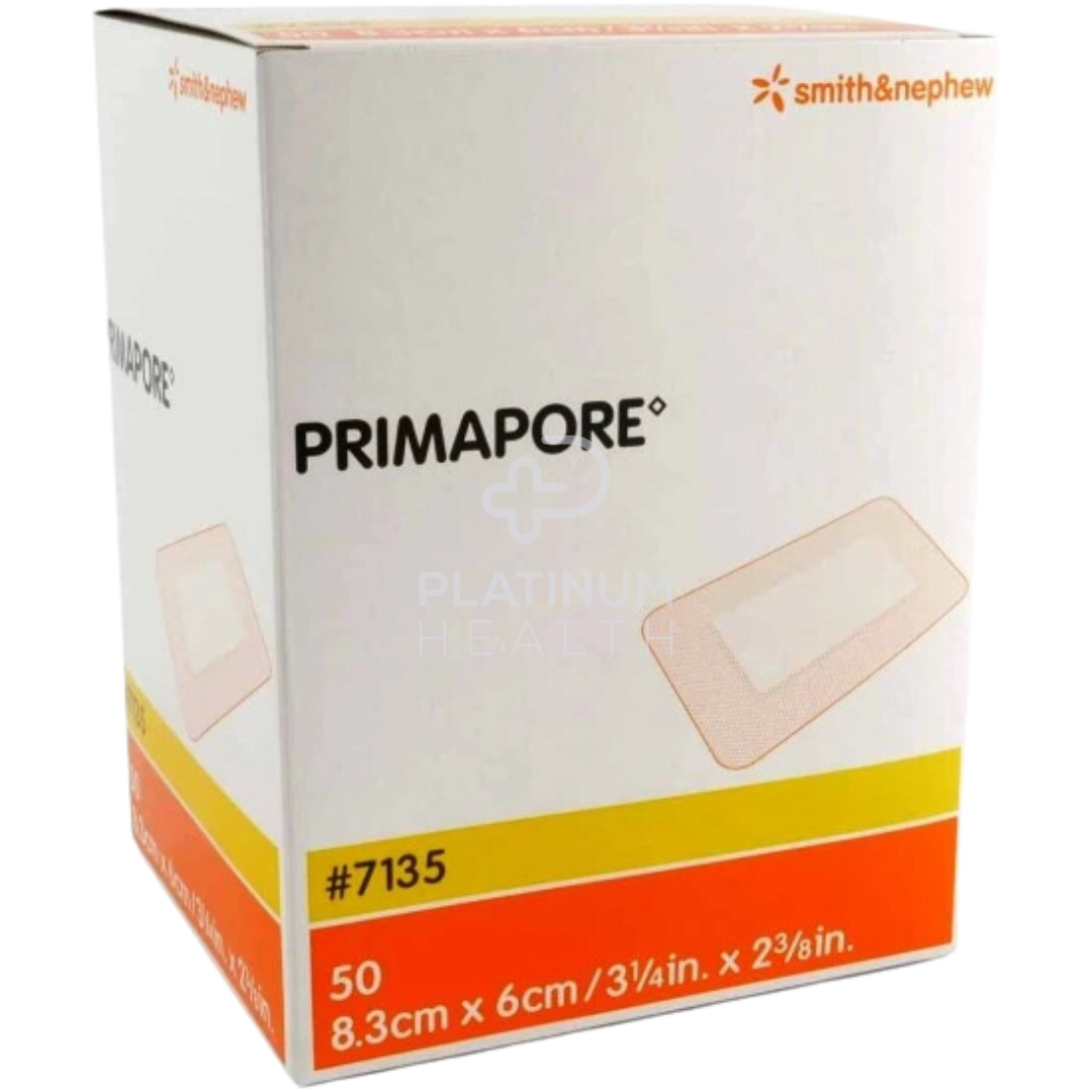 Primapore Adhesive Non-Woven Wound Dressing 8.3 x 6cm
