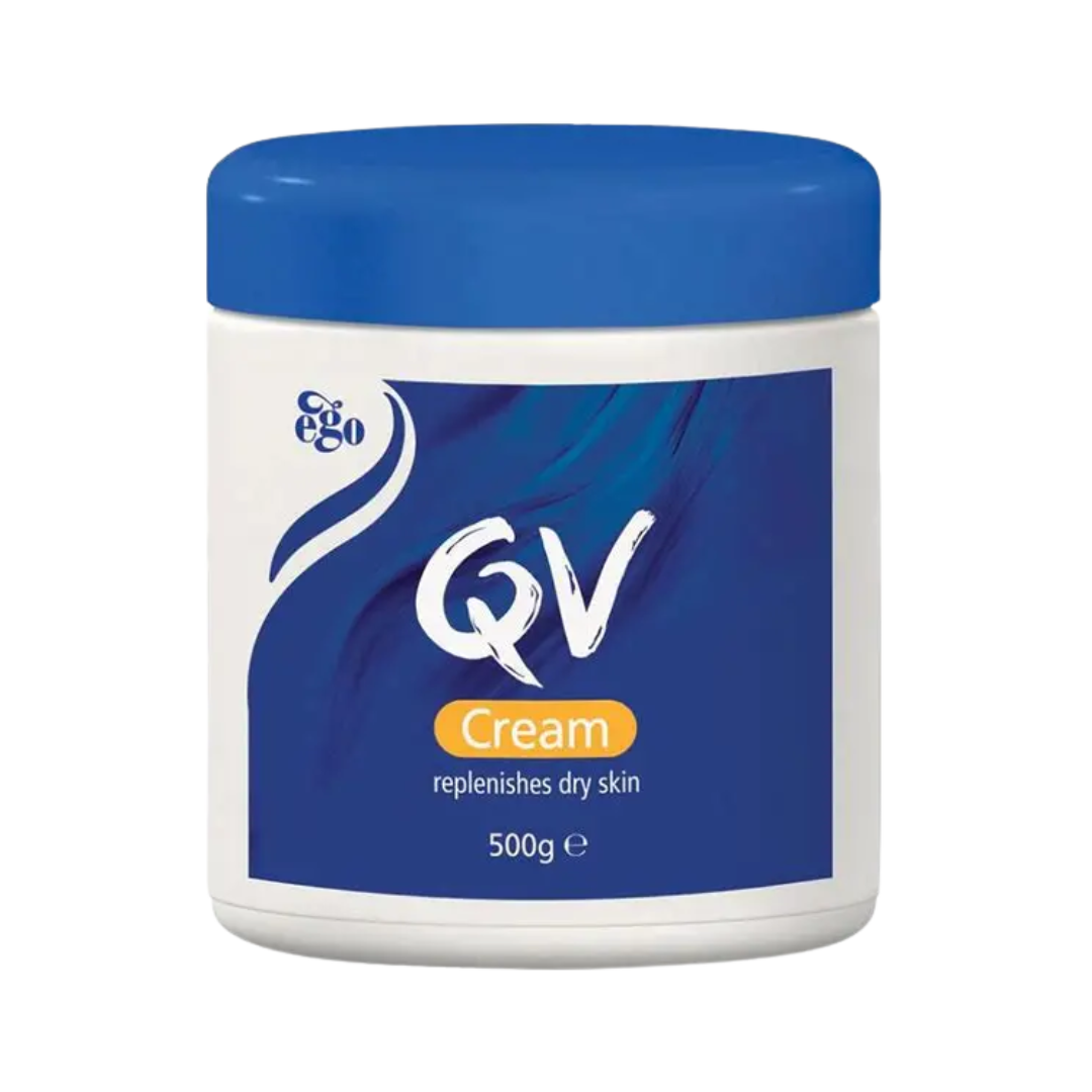 QV Cream 500g – Rich moisturising cream for dry, sensitive, and eczema-prone skin