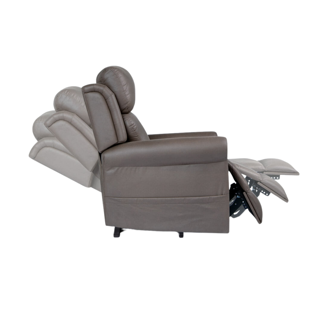 Royale Medical Chadwick Soft Touch Fabric Mini Lift Chair – compact electric lift chair for petite users in a cosy, breathable fabric finish.