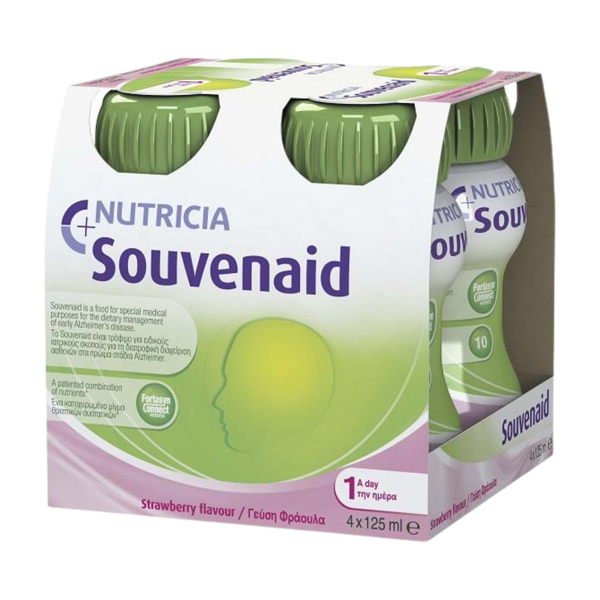 Souvenaid Liquid 125ml 4 pack strawberry