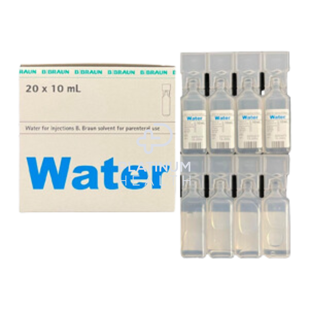 Sterile Water for Injection MPC 10 mL Ampoule 20 Units Per Box