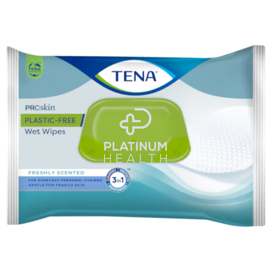 TENA Plastic Free Wet Wipes