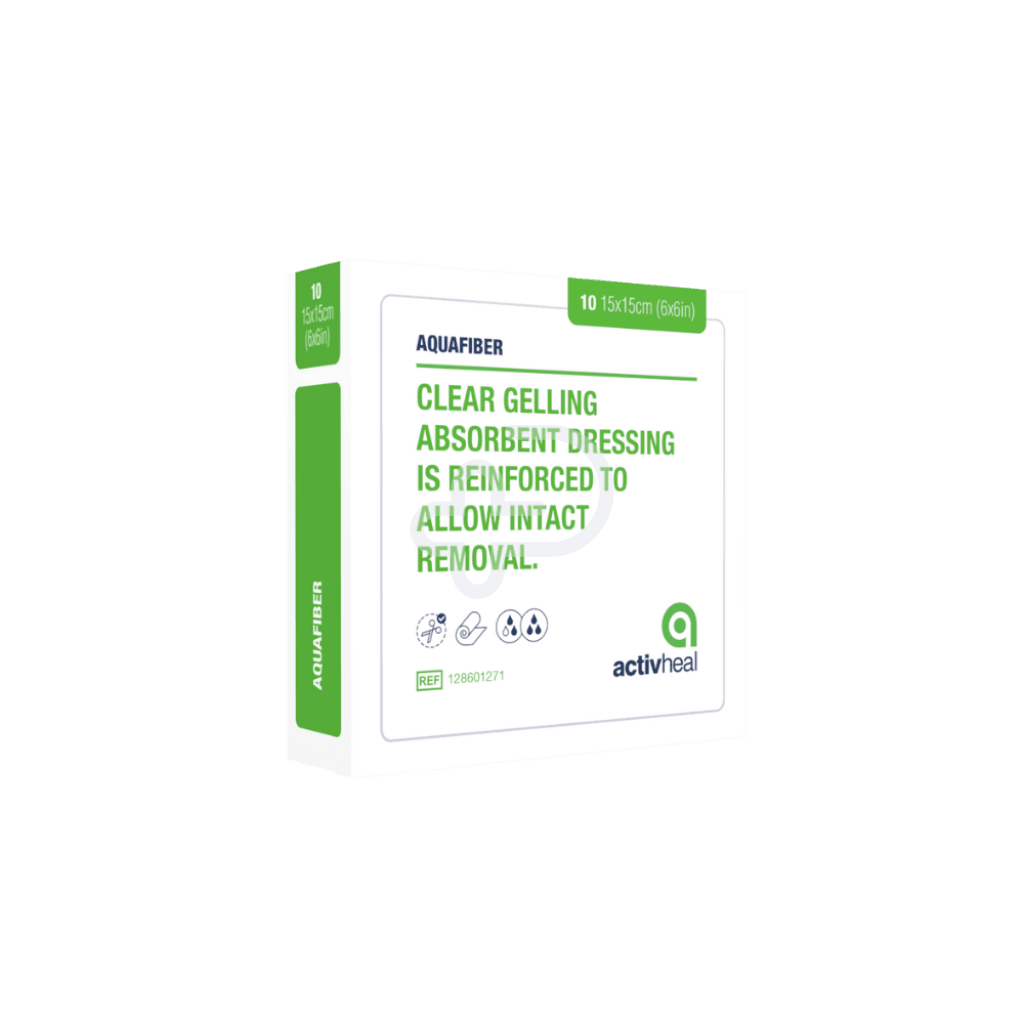 Activheal Aquafiber 15 X 15Cm Alginates & Hydrofibres