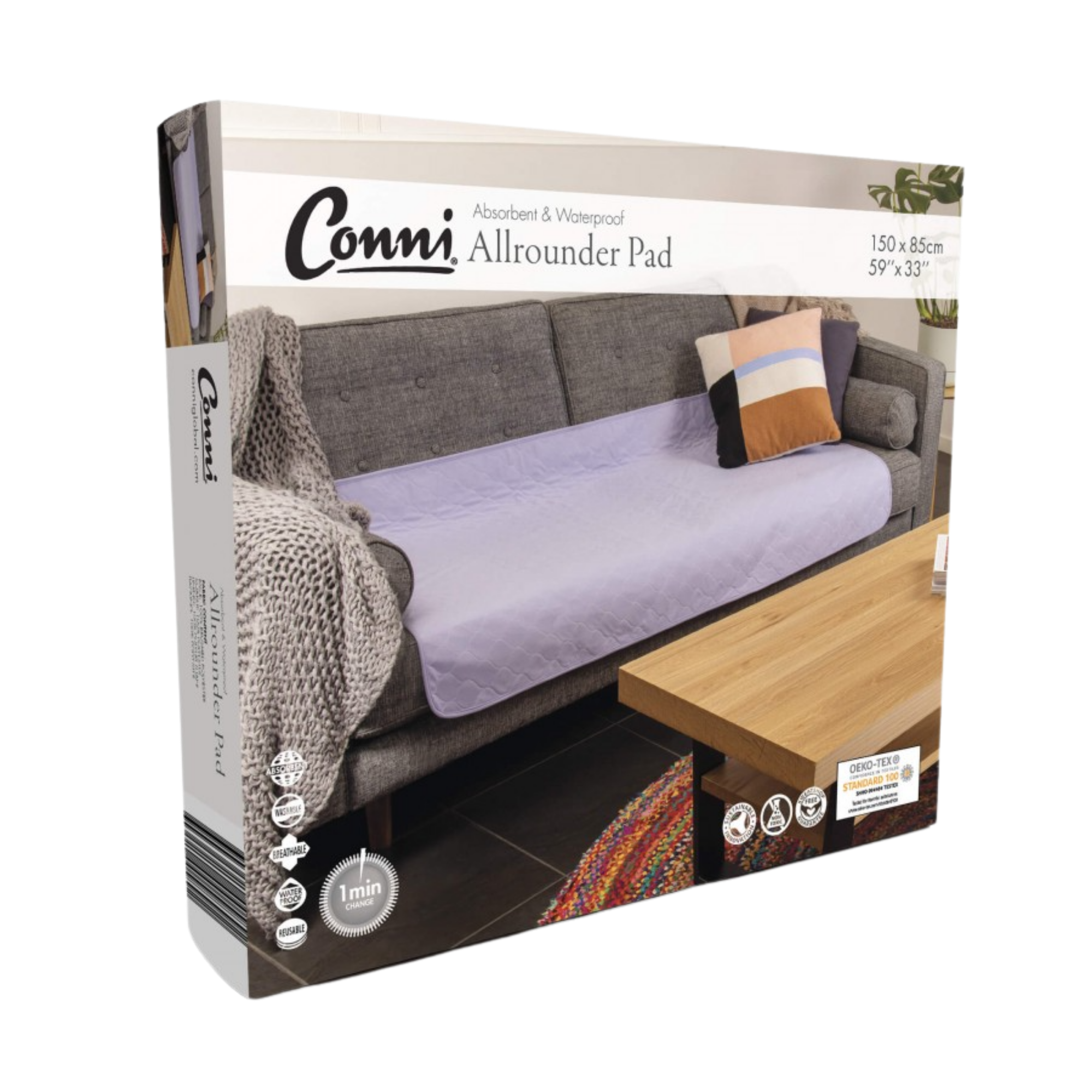 Conni Allrounder Pad Mauve Chair Pads
