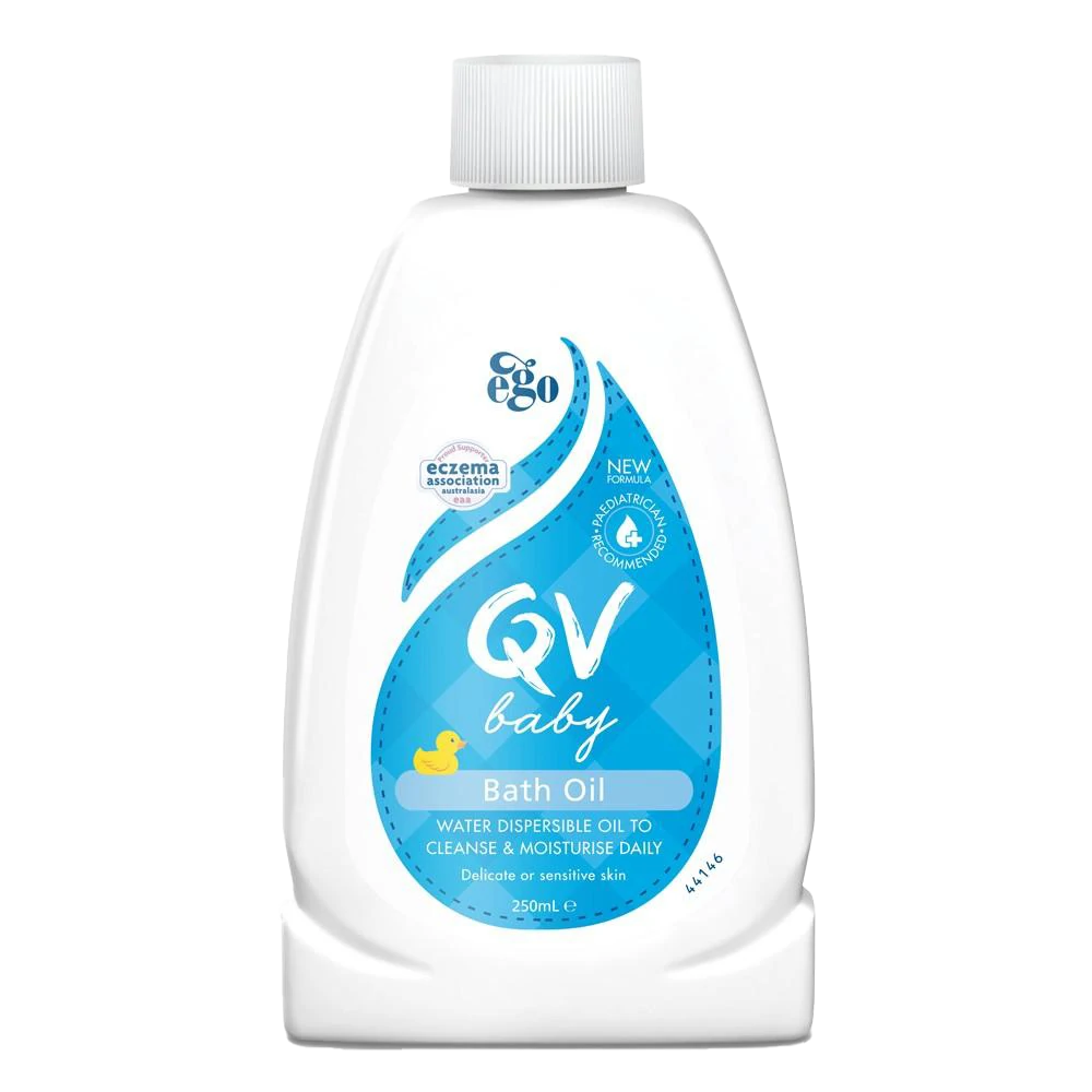 Qv Baby Bath Oil 250Ml Bottle Skin Gels & Creams