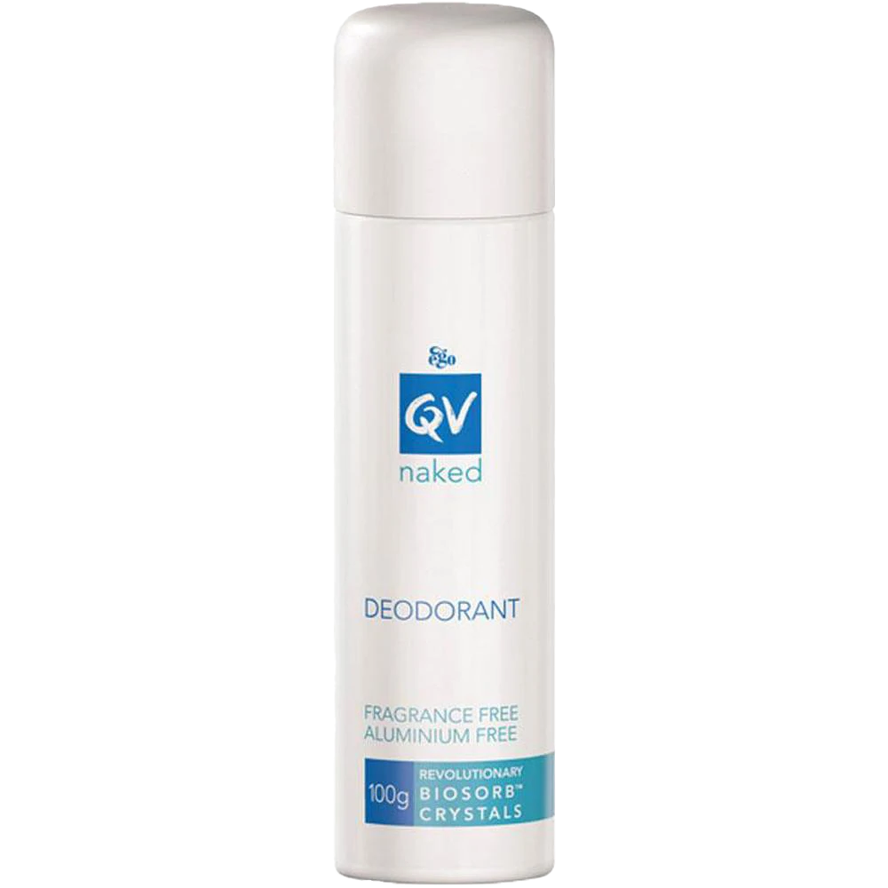 Qv Naked Deodorant 100G Spray Cleansing & Bathing