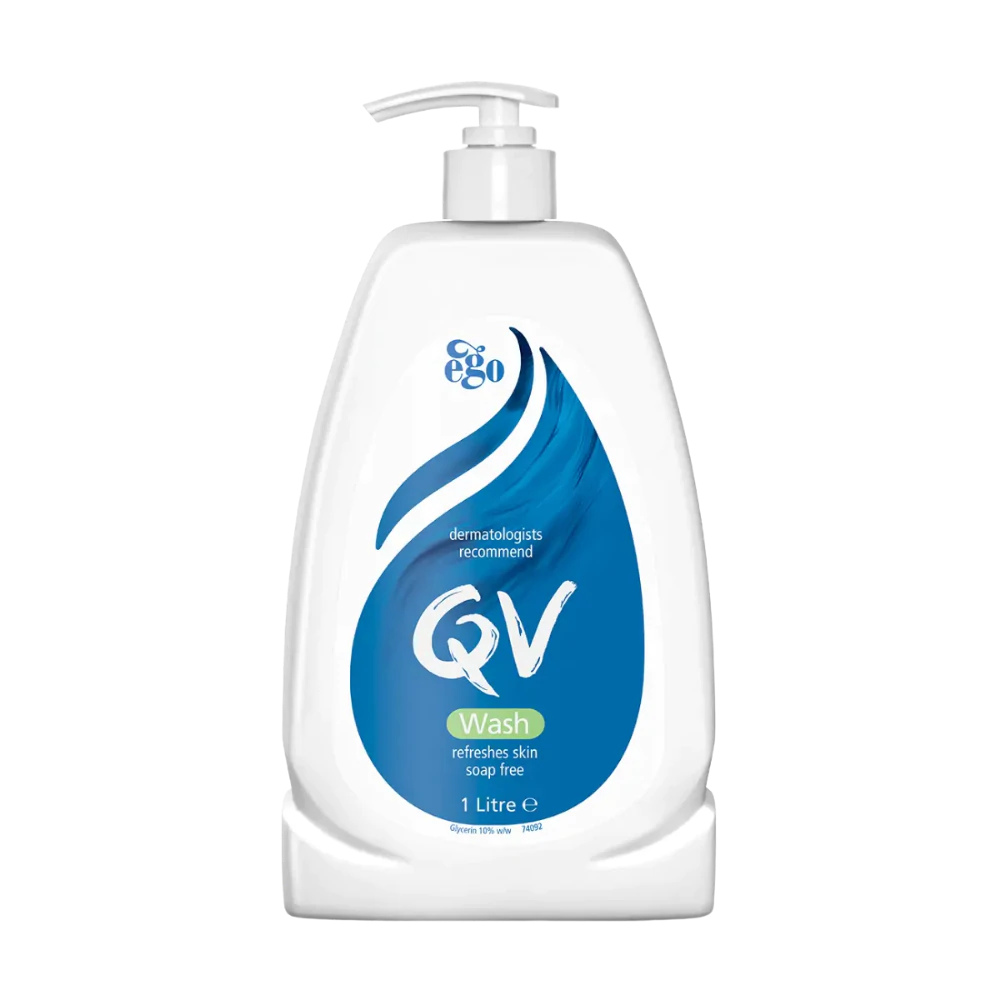 Qv Wash 1L Bottle Cleansing & Bathing