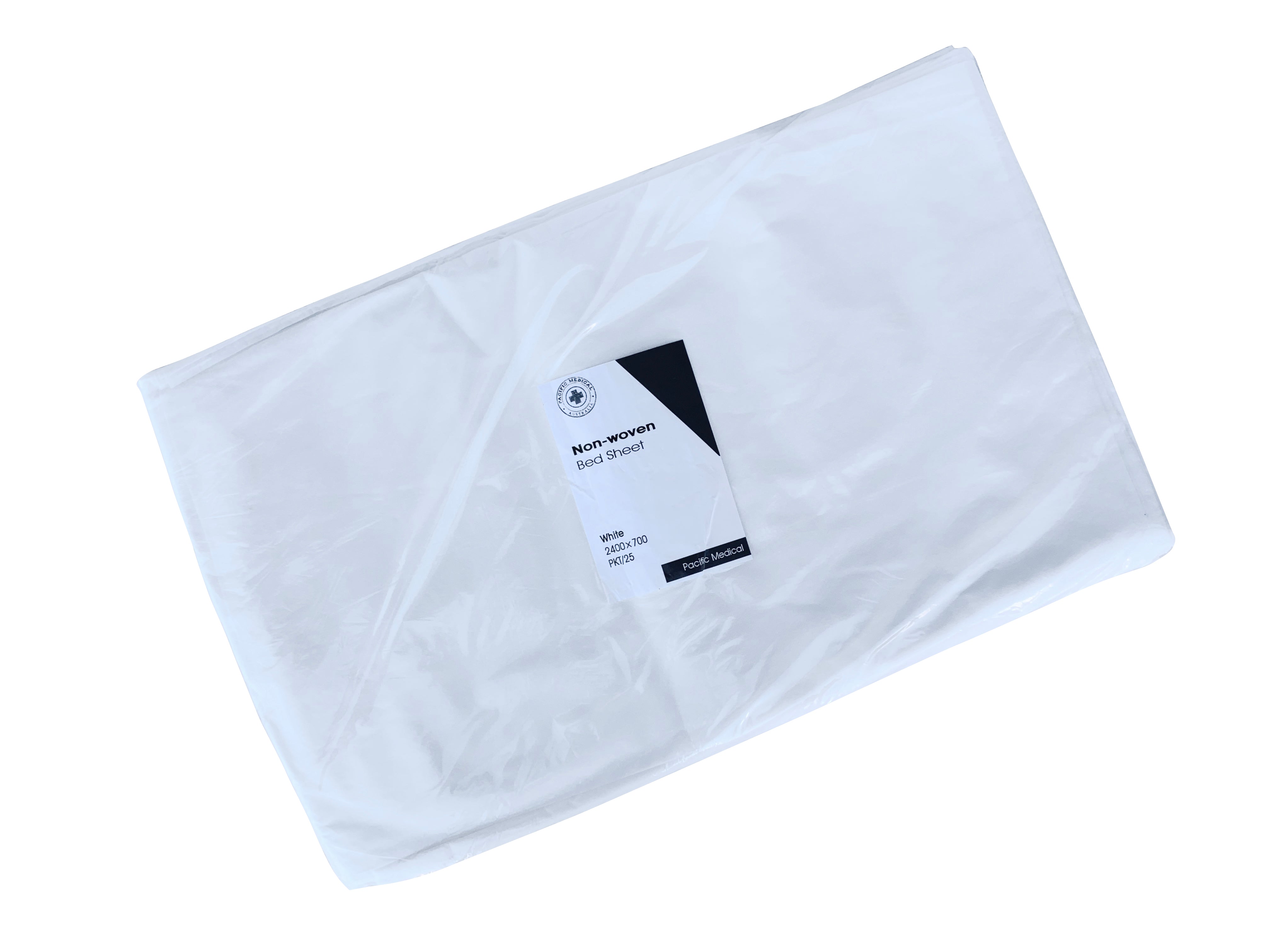 Non-Fitted Disposable Bedsheets White / 4 Boxes Per Carton