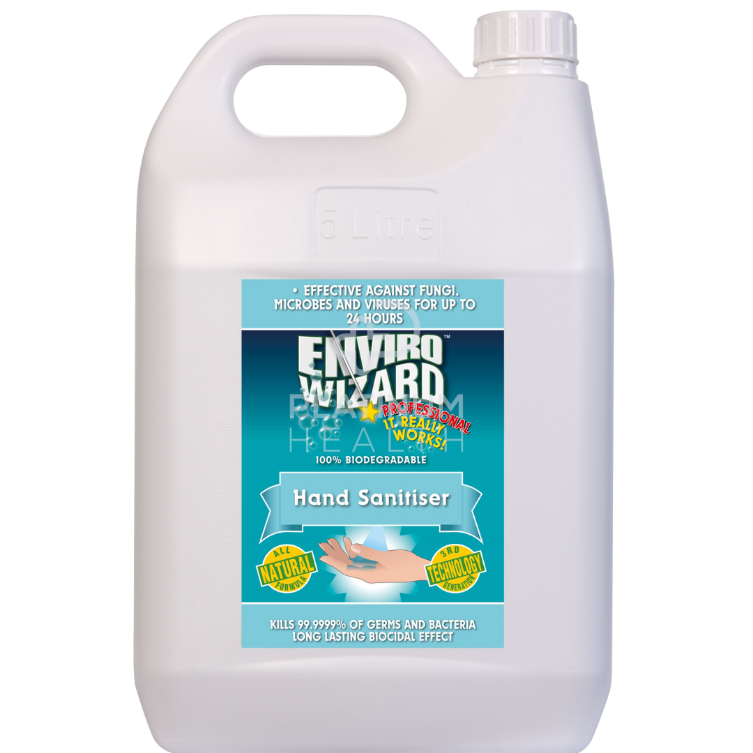 Enzyme Wizard Glass & Stainless Steel Cleaner 5 Litre Ready To Use Cleaning Solutions