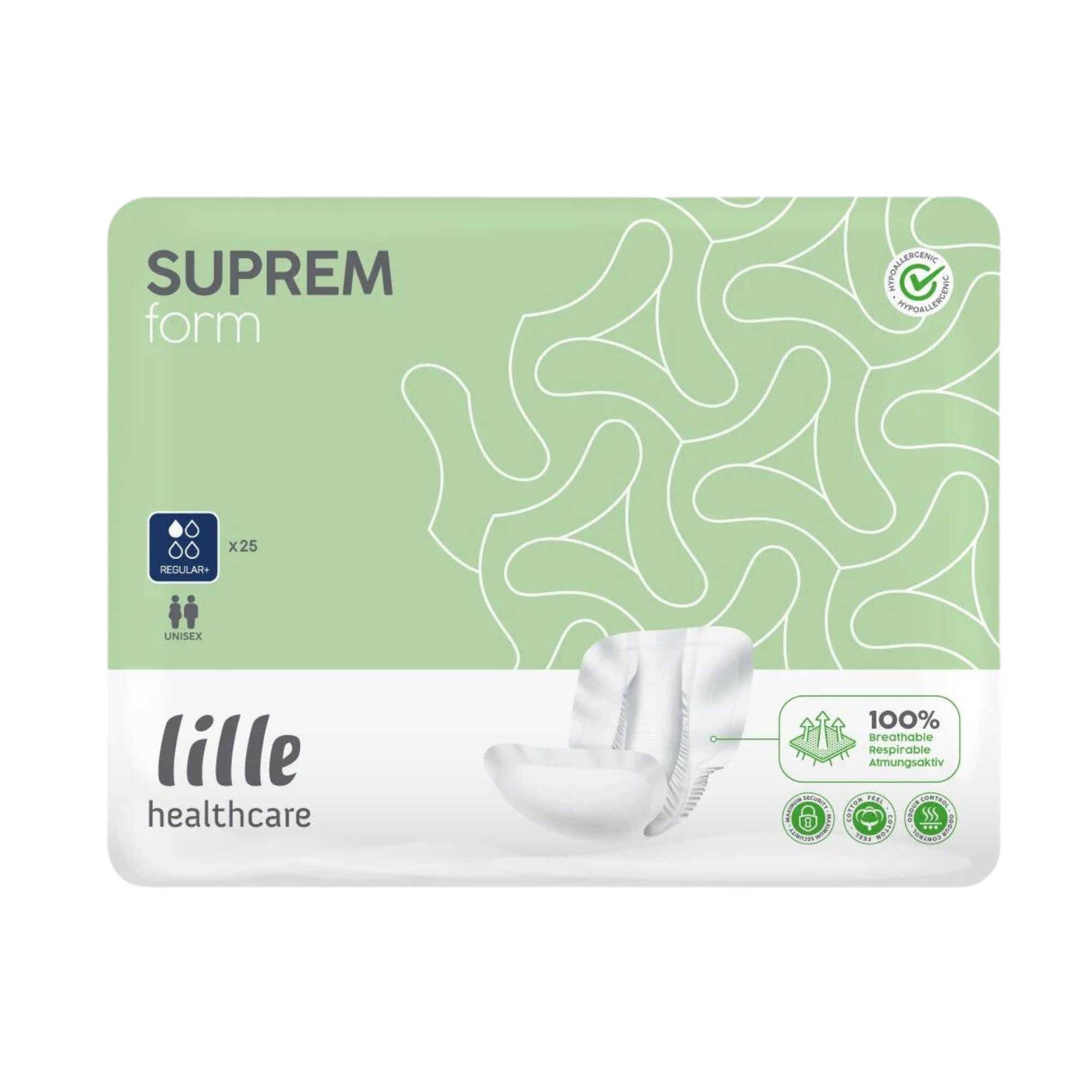 Suprem Form Regular Plus 1570Ml Disposable Pads Pants & Liners