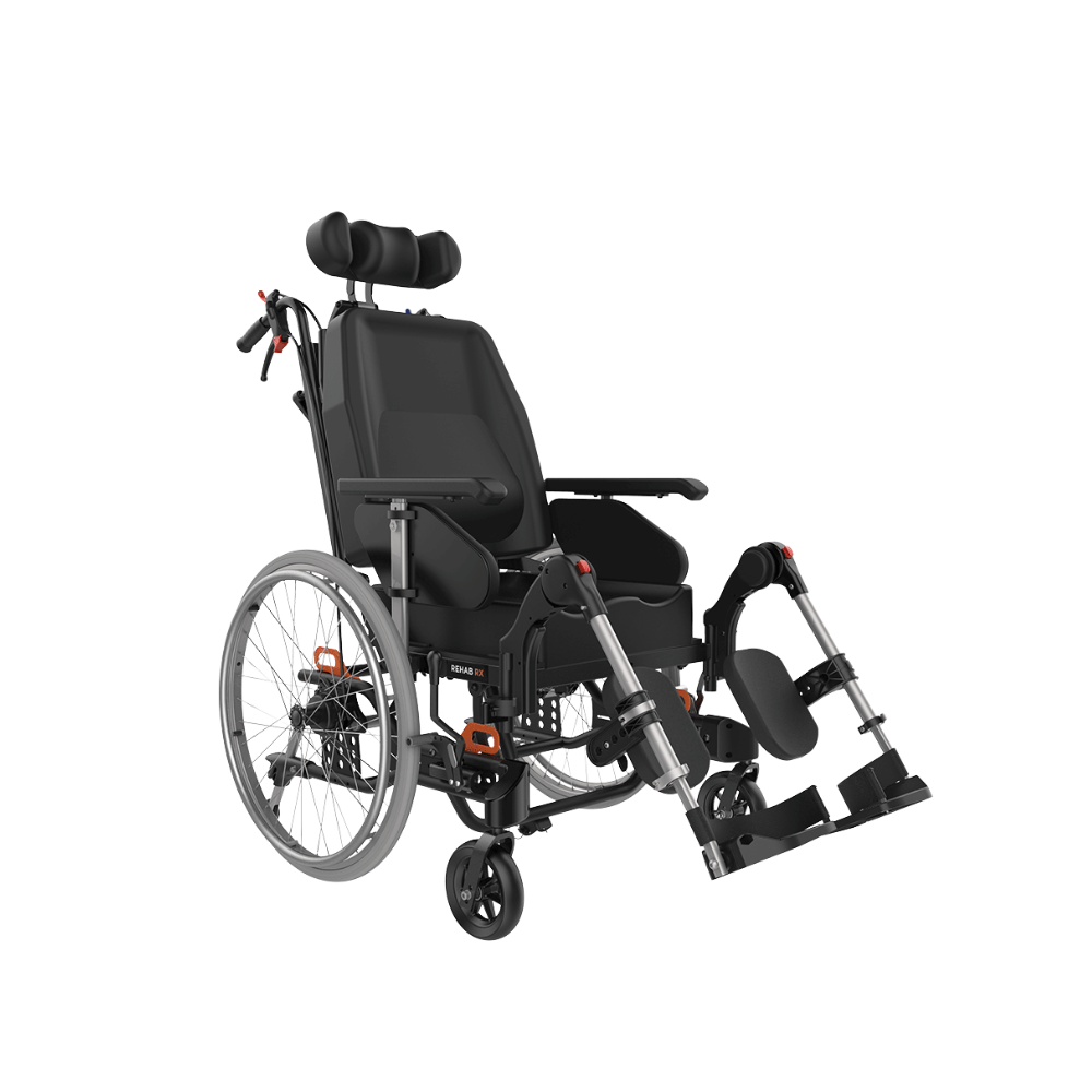 Aspire Rehab RX Advanced Tilt-In-Space Wheelchair 460-510mm Wide