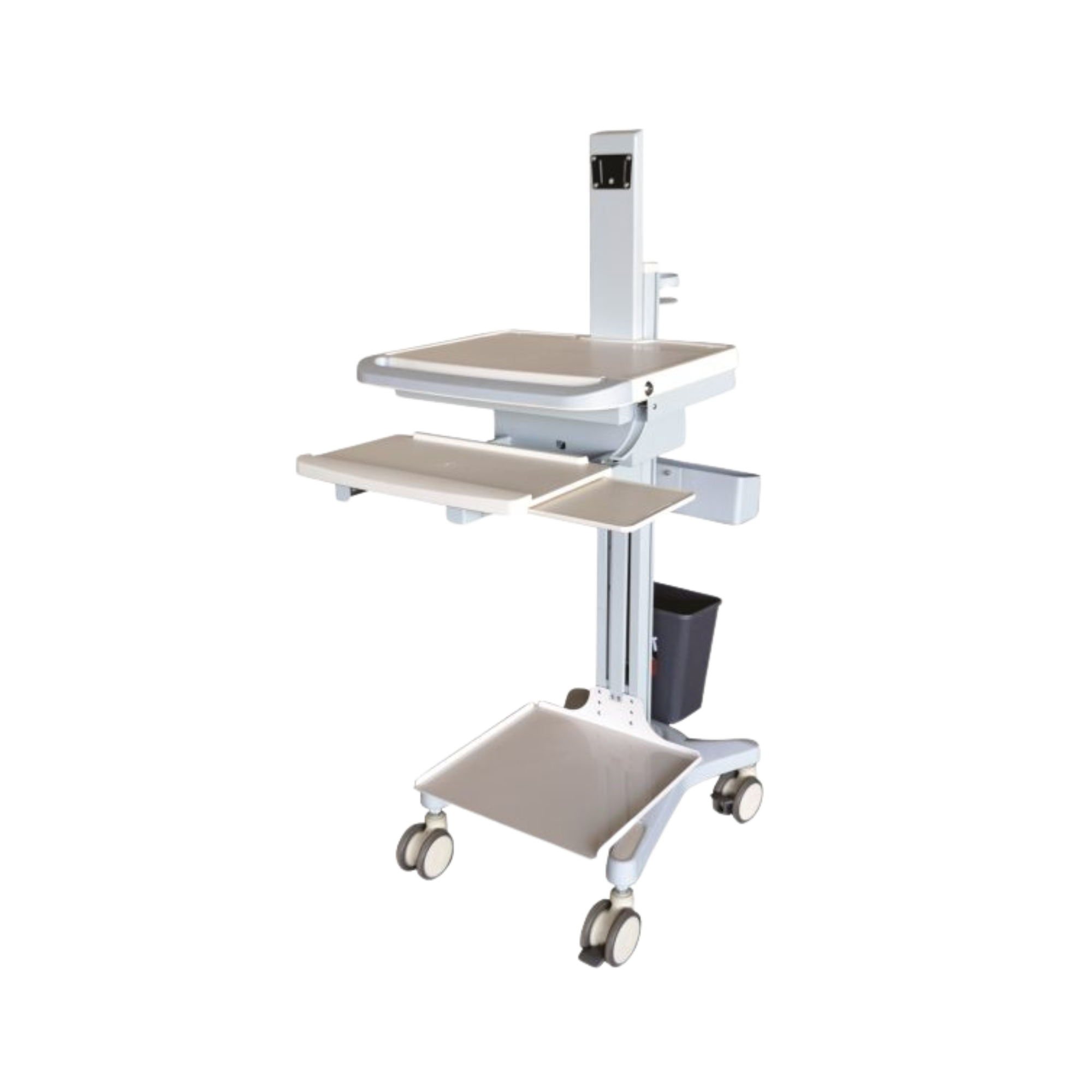 Computer Trolley With Printer Shelf Medical Carts & Trolleys