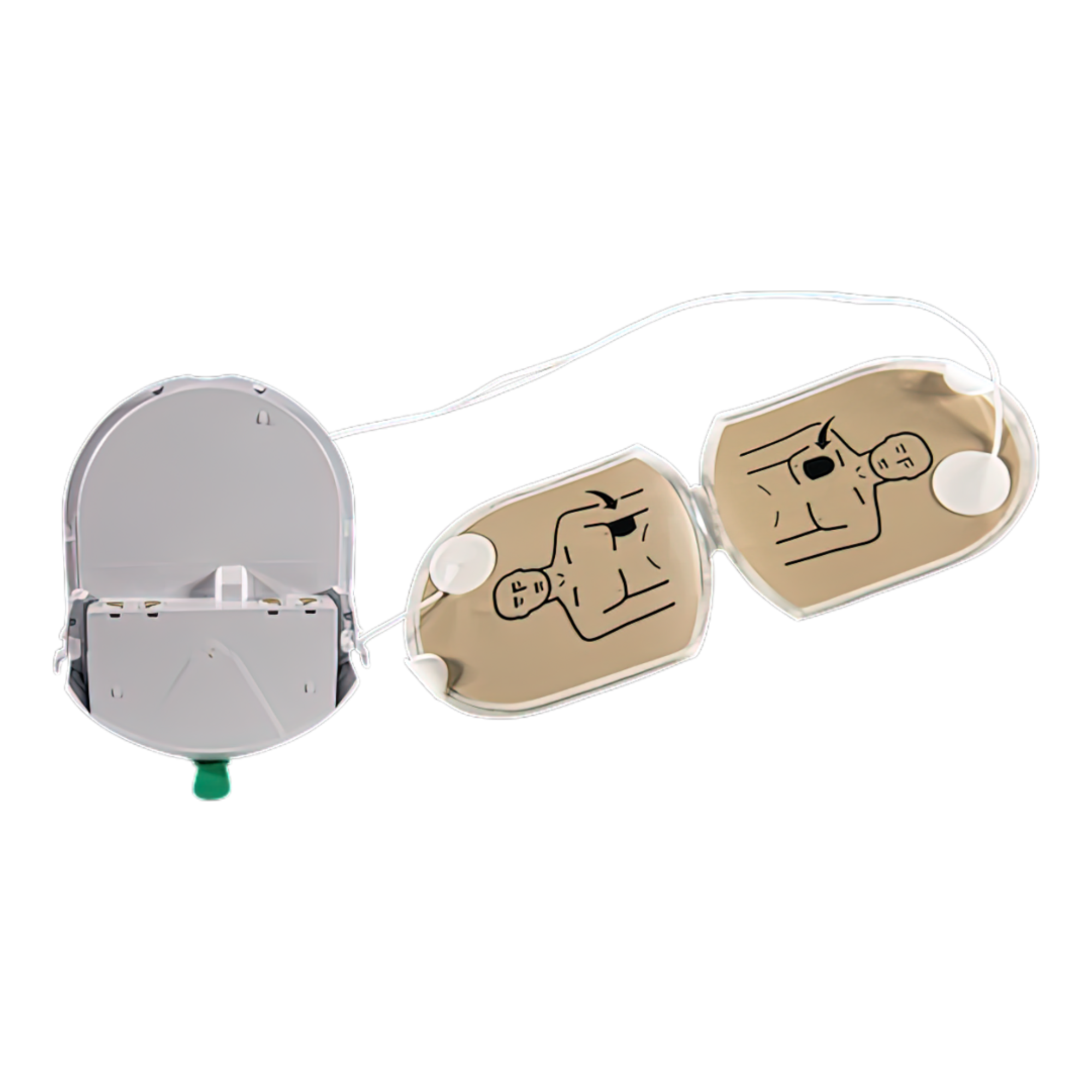 Heartsine Grey Pad-Pak Pads & Battery Pack Adult Defibrillator Consumables