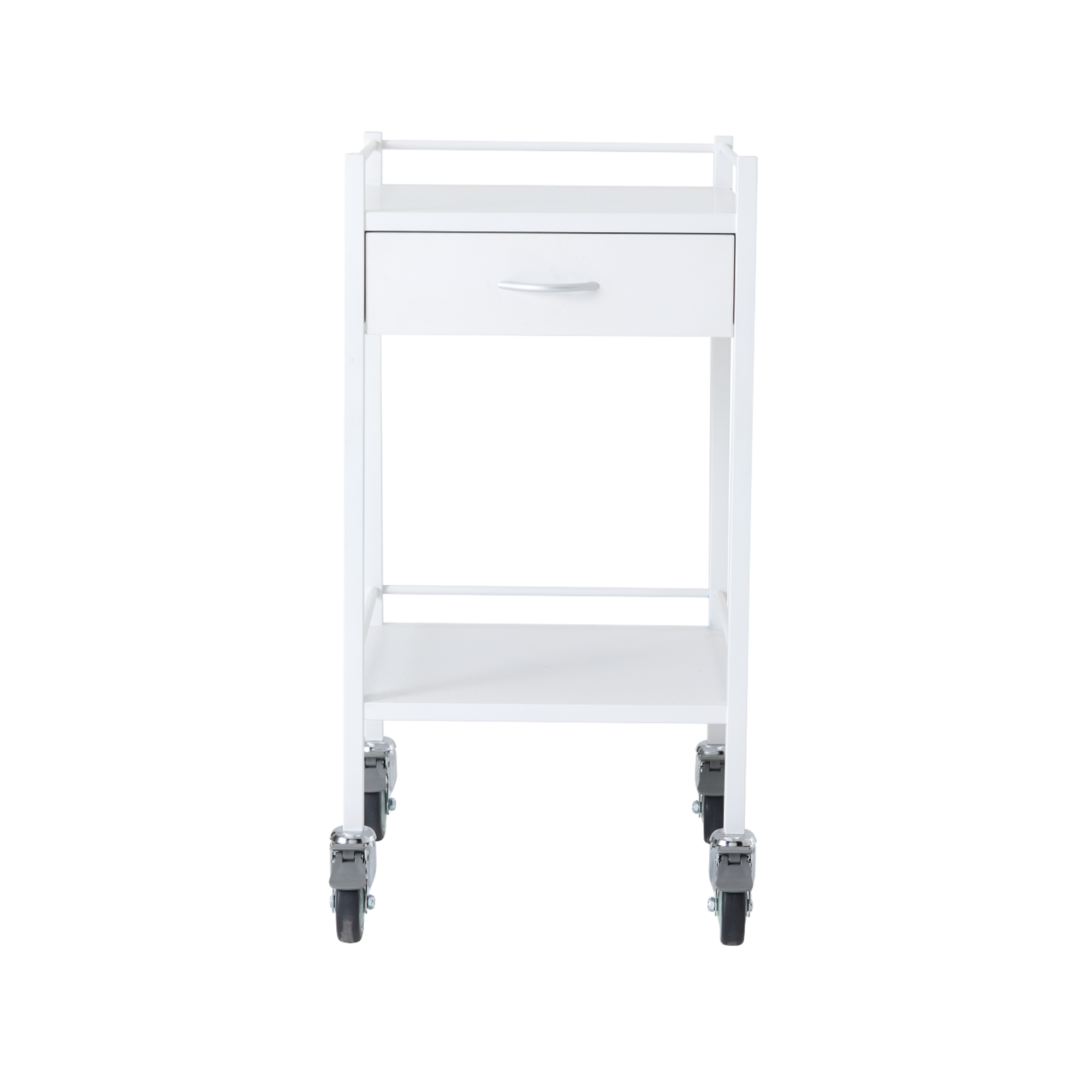 Powder Coated Trolley One Drawer Medical Carts & Trolleys