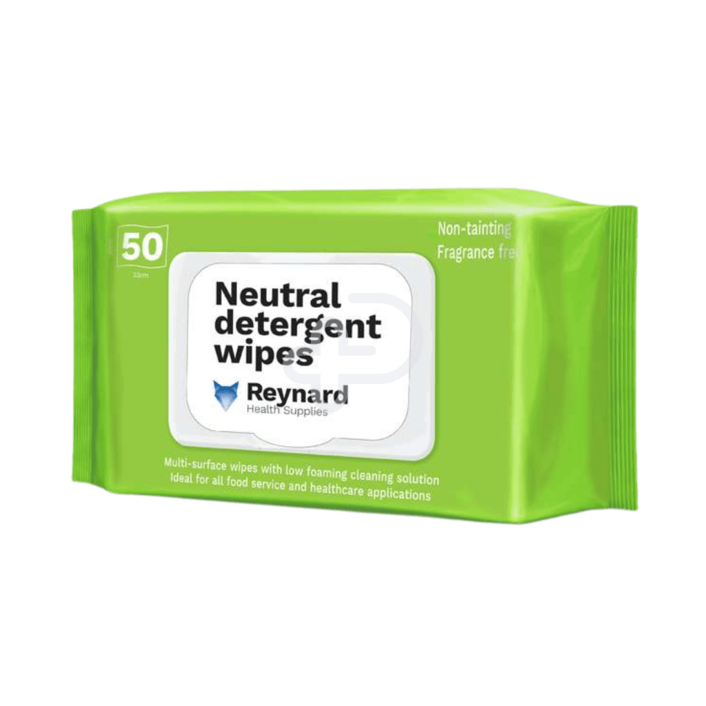 Reynard Neutral Detergent Soft Pack 20 X 33Cm Wipes Surface Cleansers &