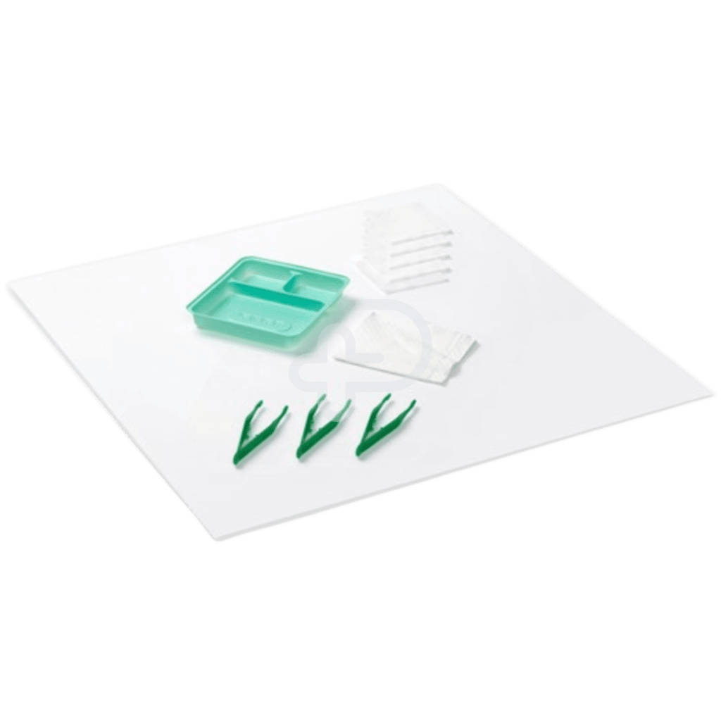 Sage Basic Dressing Pack #3 Tear Pouch Aseptic Opening Technique Sterile And Bandages