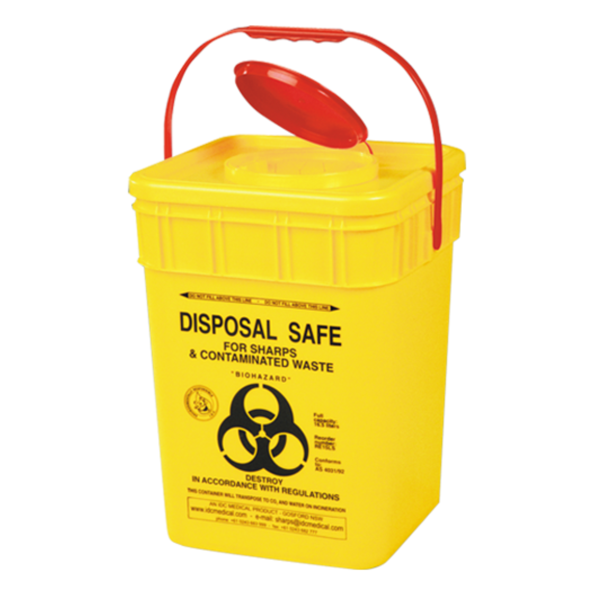 Aerohazard Sharps Disposal Container 17.5L