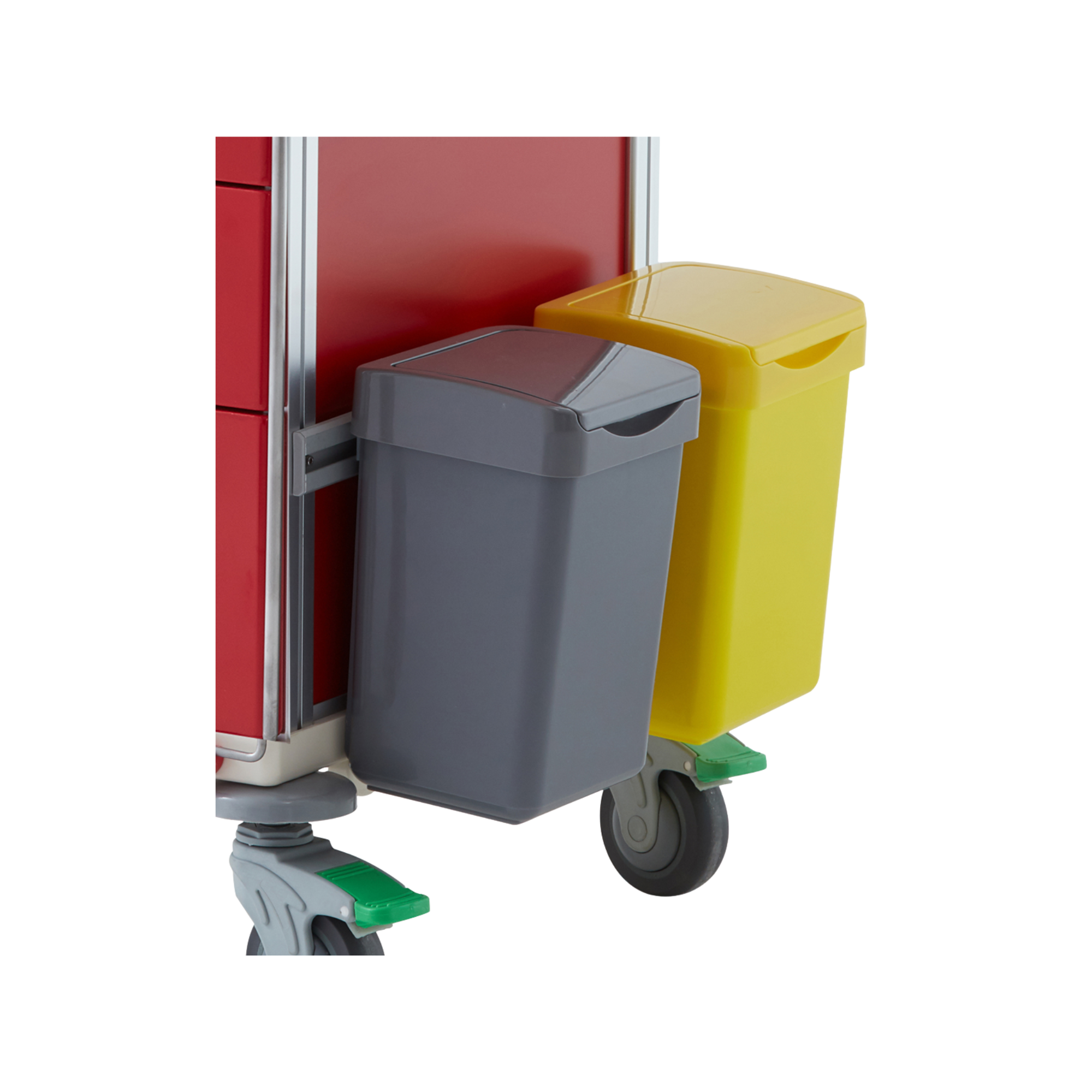 Emergency Trolley Red Medical Carts & Trolleys