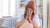 a person trying to take care of a nose bleed