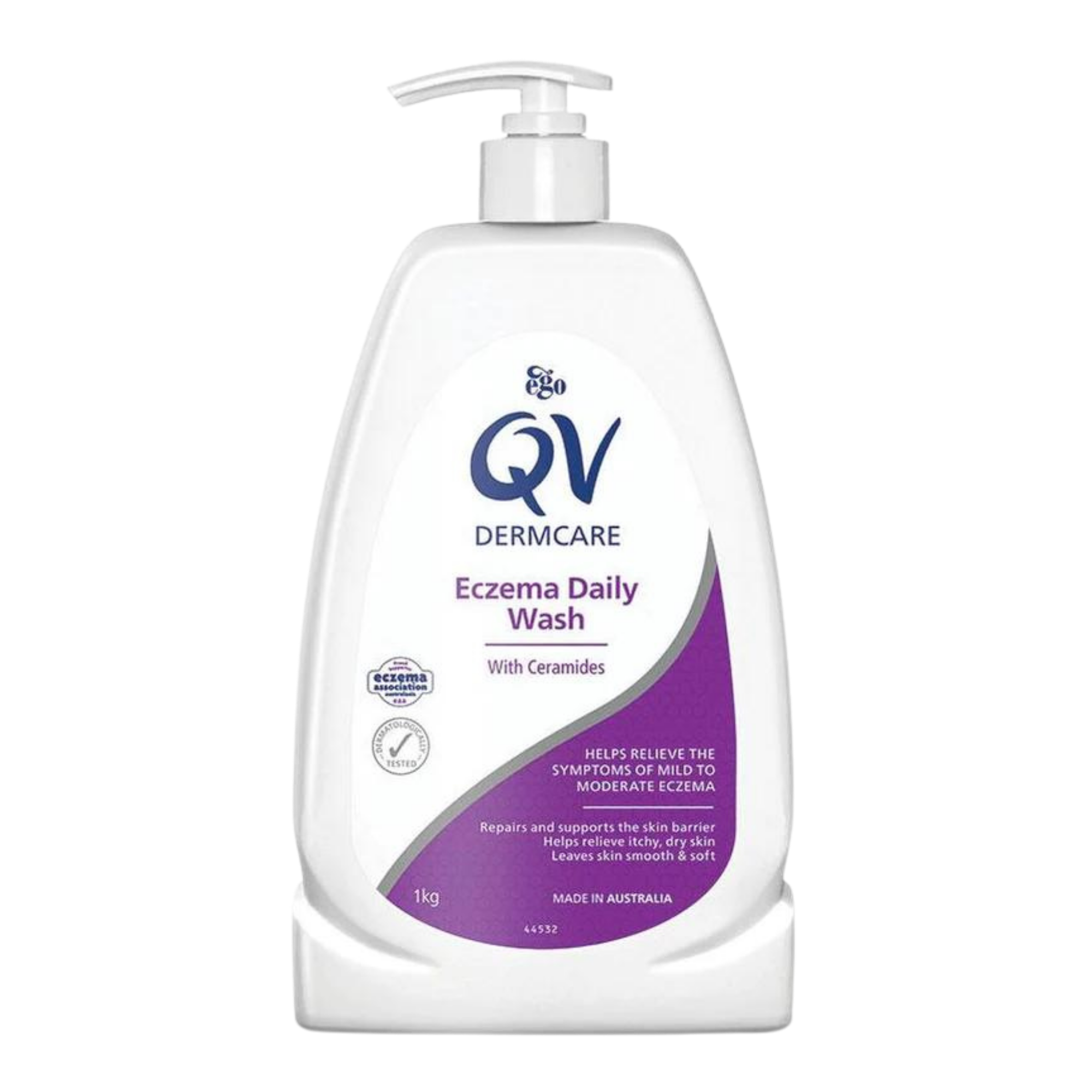 Qv Dermcare Eczema Daily Wash 1Kg Cleansing & Bathing