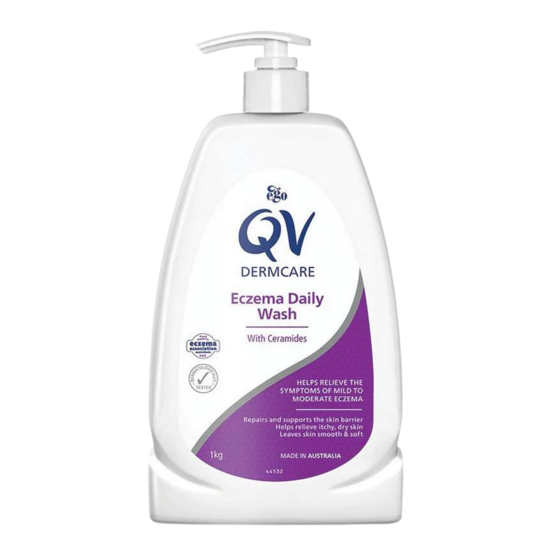Qv Dermcare Eczema Daily Wash 1Kg Cleansing & Bathing