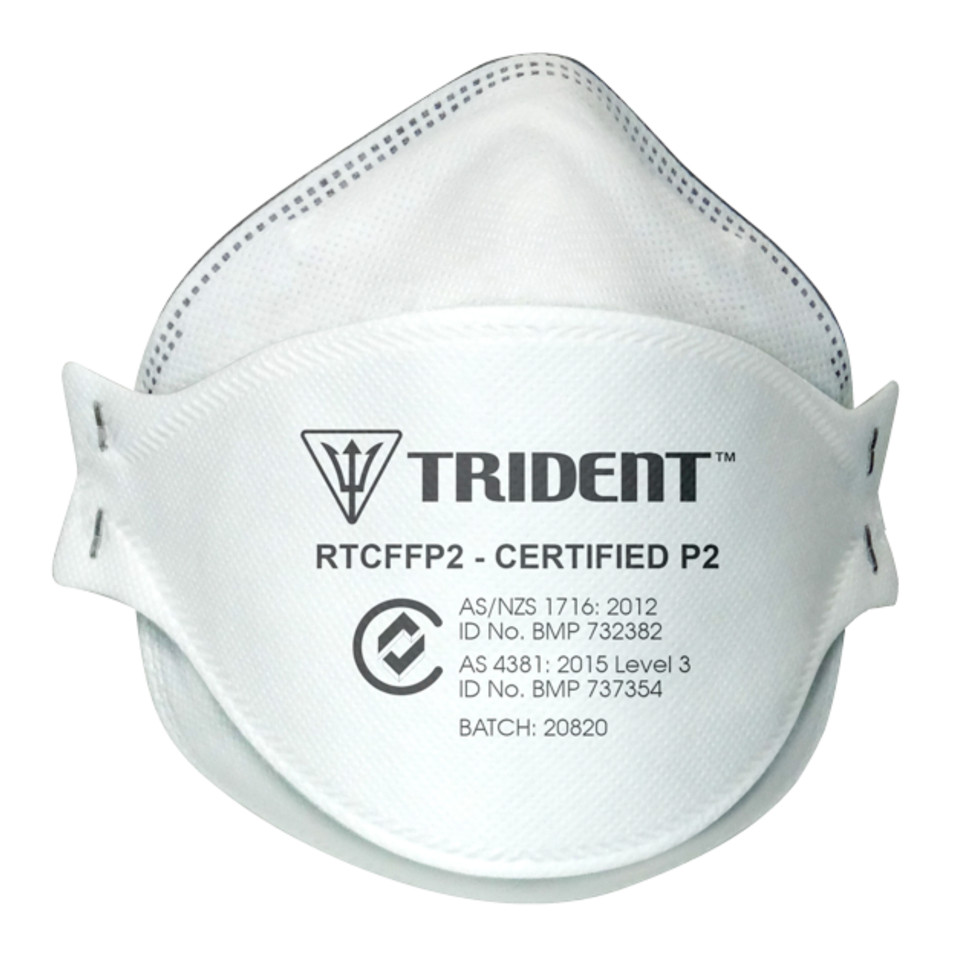 Trident Flat Fold P2 Level 3 Respirator Small Surgical Facemasks & Respirators