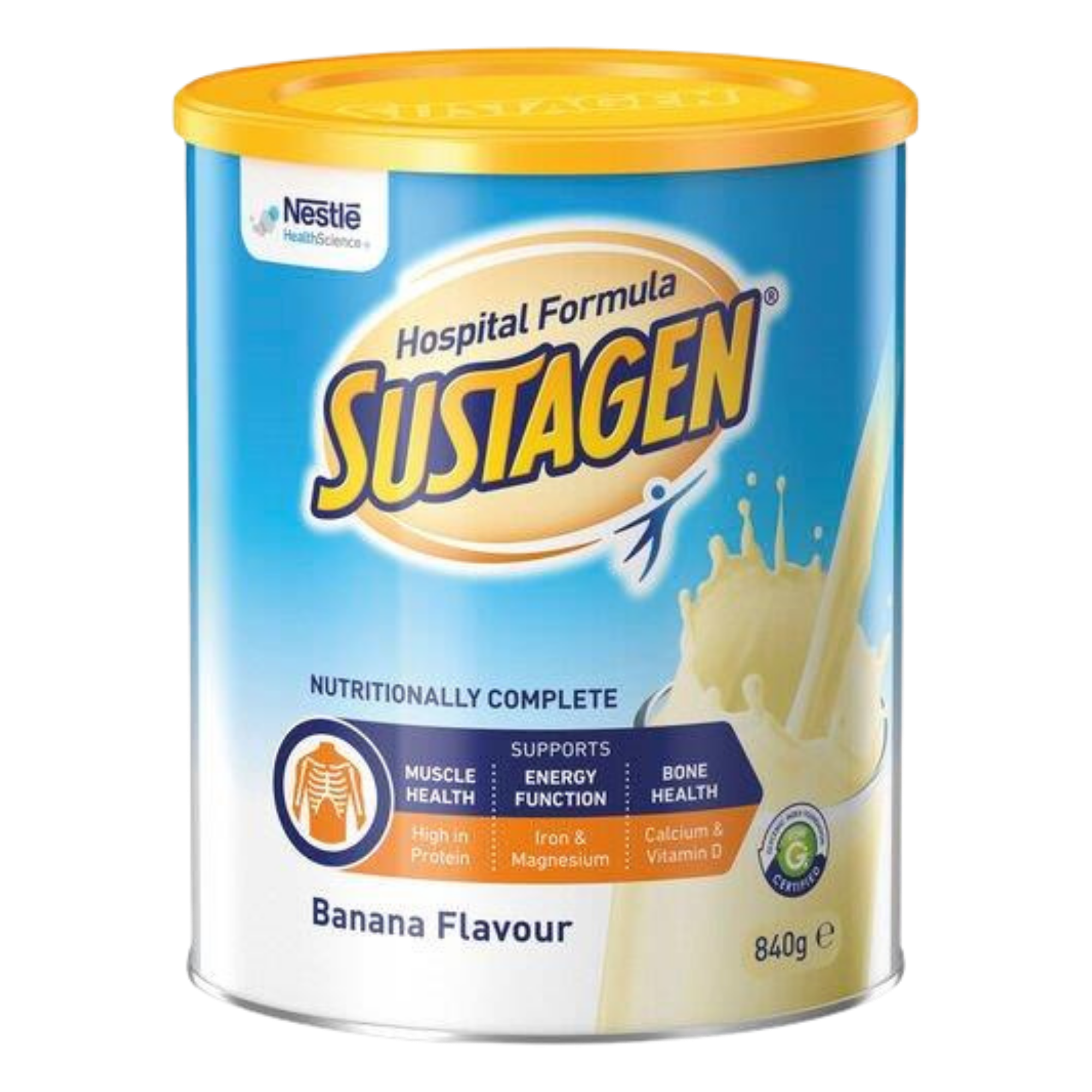 Nestle Sustagen Hospital Formula Banana 840G Supplements