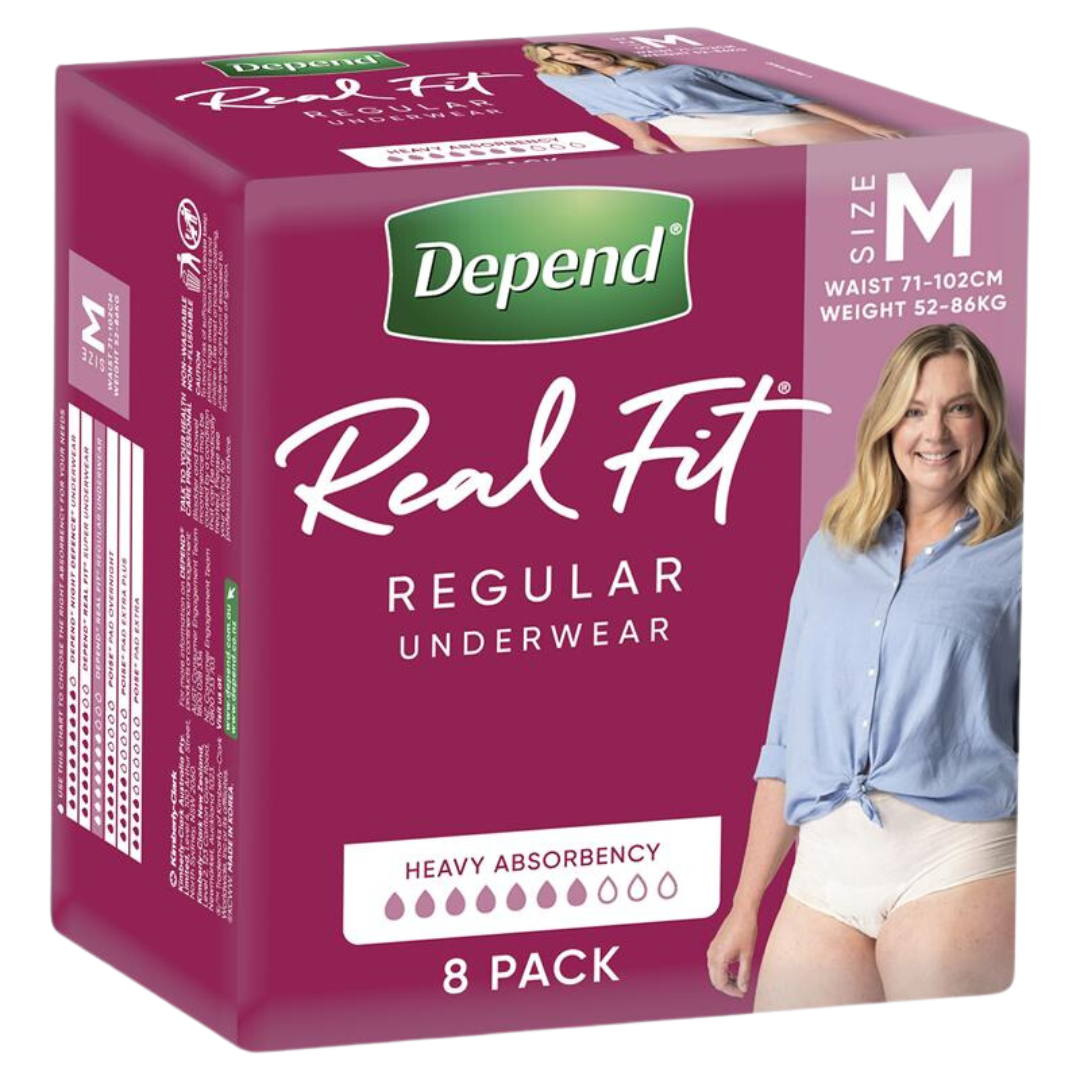 Depend Real Fit Underwear Regular For Women