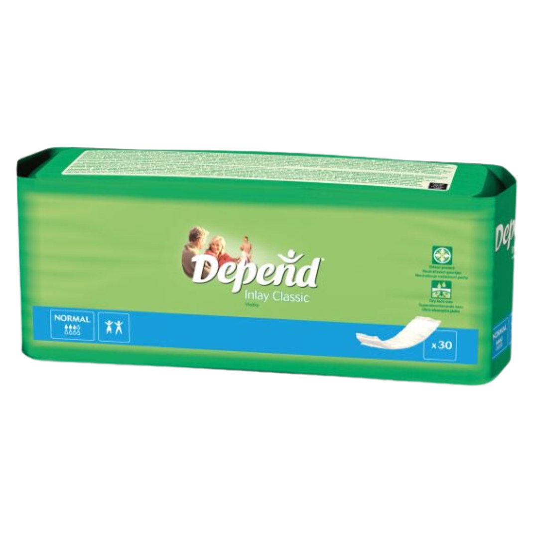 Depend Booster Inlay Pad