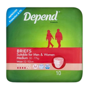Depend Brief Normal Medium Disposable Pads Pants & Liners